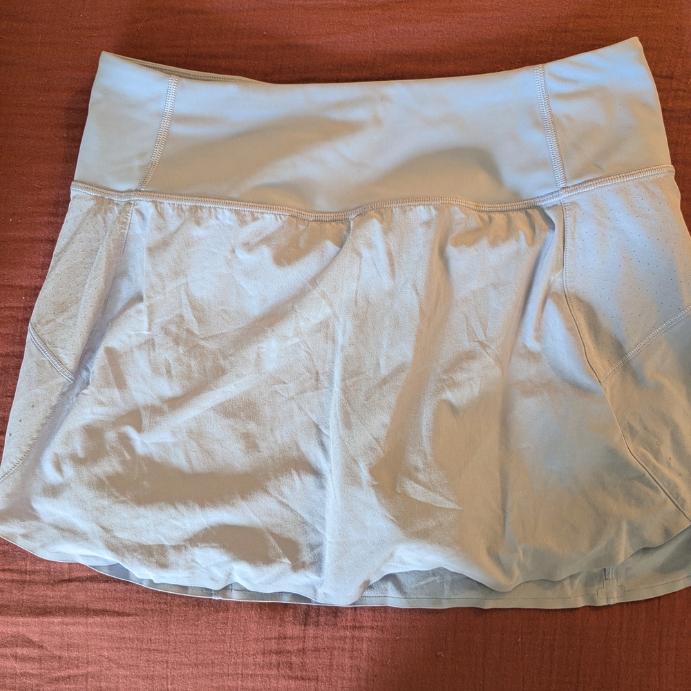 Athleta Sky Blue Run Skort